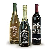 Wedding-Anniversary Wine Art - White Wine