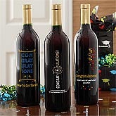 Personalized Congratulations© Wine Art