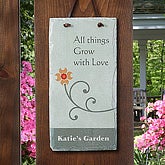 Home & Entertaining >> Grow With Love? Personalized Garden Slate