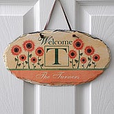 Summer Sunflowers Slate Plaque