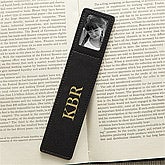 Personalized Leather Photo Bookmarks - 7126