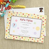 Dots of Fun© Custom Party Invitations
