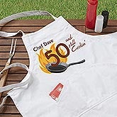 Personalized Birthday BBQ Grill Aprons & Potholders - Still Cooking - 7216 Personalized Birthday BBQ Grill Aprons & Potholders - Still Cooking - 7216
