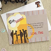 Birthday Cheers!© Custom Thank You Cards