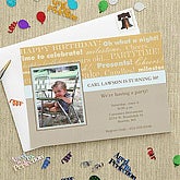 Milestone© Photo Party Invitations