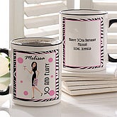 Birthday Girl Personalized Coffee Mug for Women - 7360 Birthday Girl Personalized Coffee Mug for Women - 7360