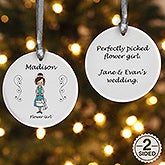 Personalized Wedding Party Ornaments - 7528