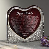 Dear Dad Personalized Gift Keepsake Sculpture - 7546