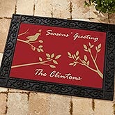 Welcome Sparrow© Personalized Doormat