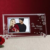 Our First Christmas Personalized Frame