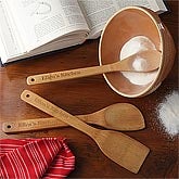 Personalized Bamboo Cooking Utensil Set - 7832
