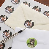 Pet Picture Personalized Photo Envelope Seals - 7857