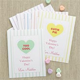 Candy Hearts© Personalized Valentine Cards