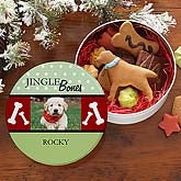 Jingle Bones© Personalized Dog Treat Tin