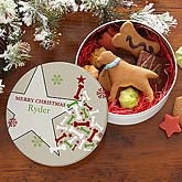 Holiday Star© Personalized Treat Tin
