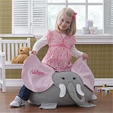 Personalized Elephant Bean Bag Chair - 7905
