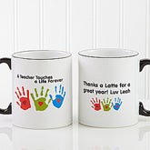 Touches A Life© Personalized Teacher Mug