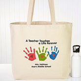 Personalized Teacher Tote Bags - Children Personalized Teacher Tote Bags - Children