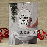Steamy Love© Personalized Greeting Card