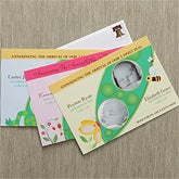 Sweet Peas Twin Baby Announcement baby gifts