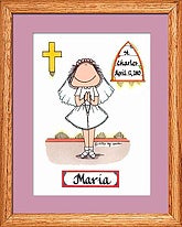 First Communion 11 X 14 Metal Frame