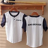 Ring Bearer Personalized Baseball Jersey