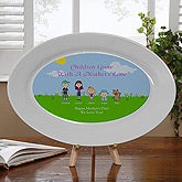 Personalized Family Holiday Platter