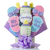 Twice As Nice Twins Cookie Bouquet