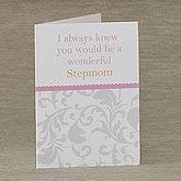 Personalized Mother Greeting Cards - Wonderful You - 8264