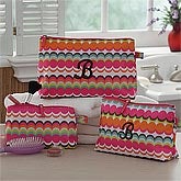 Personalized Dream Dot 3-Pc Cosmetic Case Set