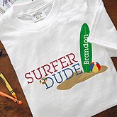 Personalized Beach Clothing - Surfer Dude - 8278