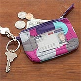 Personalized ID Case Keyring - Confetti Dot - 8280
