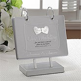 Wedding Day Memories Personalized Photo Flip