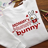 Personalized Baby Bib for Easter - Hunny Bunny Version