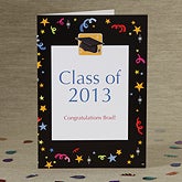 Personalized Graduation Greeting Cards - Let's Celebrate - 8338