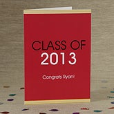 With Great Pride© Personalized Greeting Card