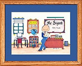 8390 - Instructor Watercolor Print
