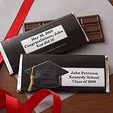 Classic Graduation Personalized Chocolate Bar Wrappers