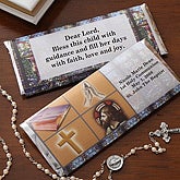 Communion Chocolate Bar Wrappers