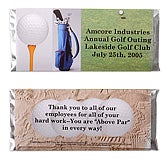 Tee Off Personalized Chocolate Bar Wrappers