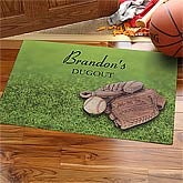 Personalized Baseball Doormat - 8448