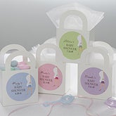 Personalized Baby Shower Gift Stickers - Baby Bump - 8449