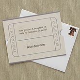 Admit One© Custom Thank You Cards