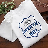 Top Cop Black Adult Hooded Sweatshirt