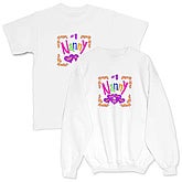#1 Nanny Adult Sweatshirt