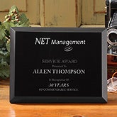 Personalized Corporate Custom Logo Marble Plaque - 8538