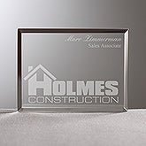 Personalized Corporate Custom Logo Acrylic Award Plaque - 8540