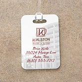 Personalized Corporate Custom Logo Luggage Tag - 8542