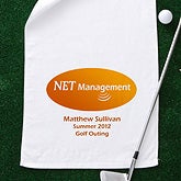 Personalized Corporate Custom Logo Golf Towel - 8547