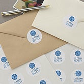 Personalized Corporate Custom Logo Stationery Stickers - 8559